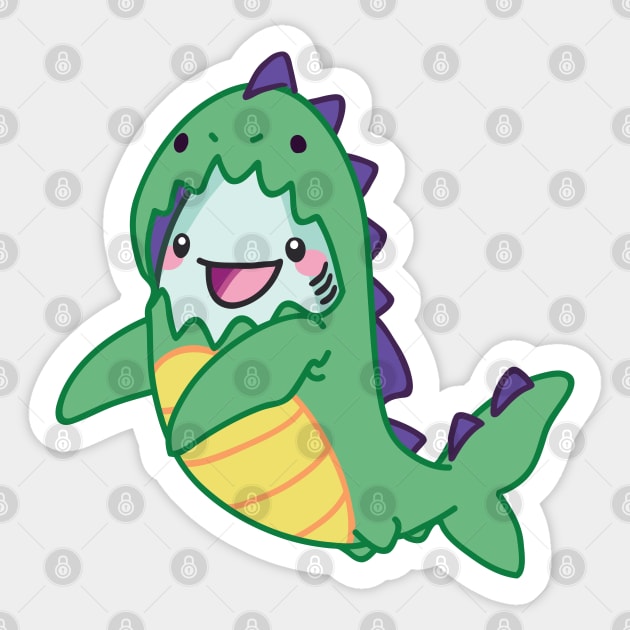 Byte's Costume: Dinosaur Sticker by bytesizetreasure